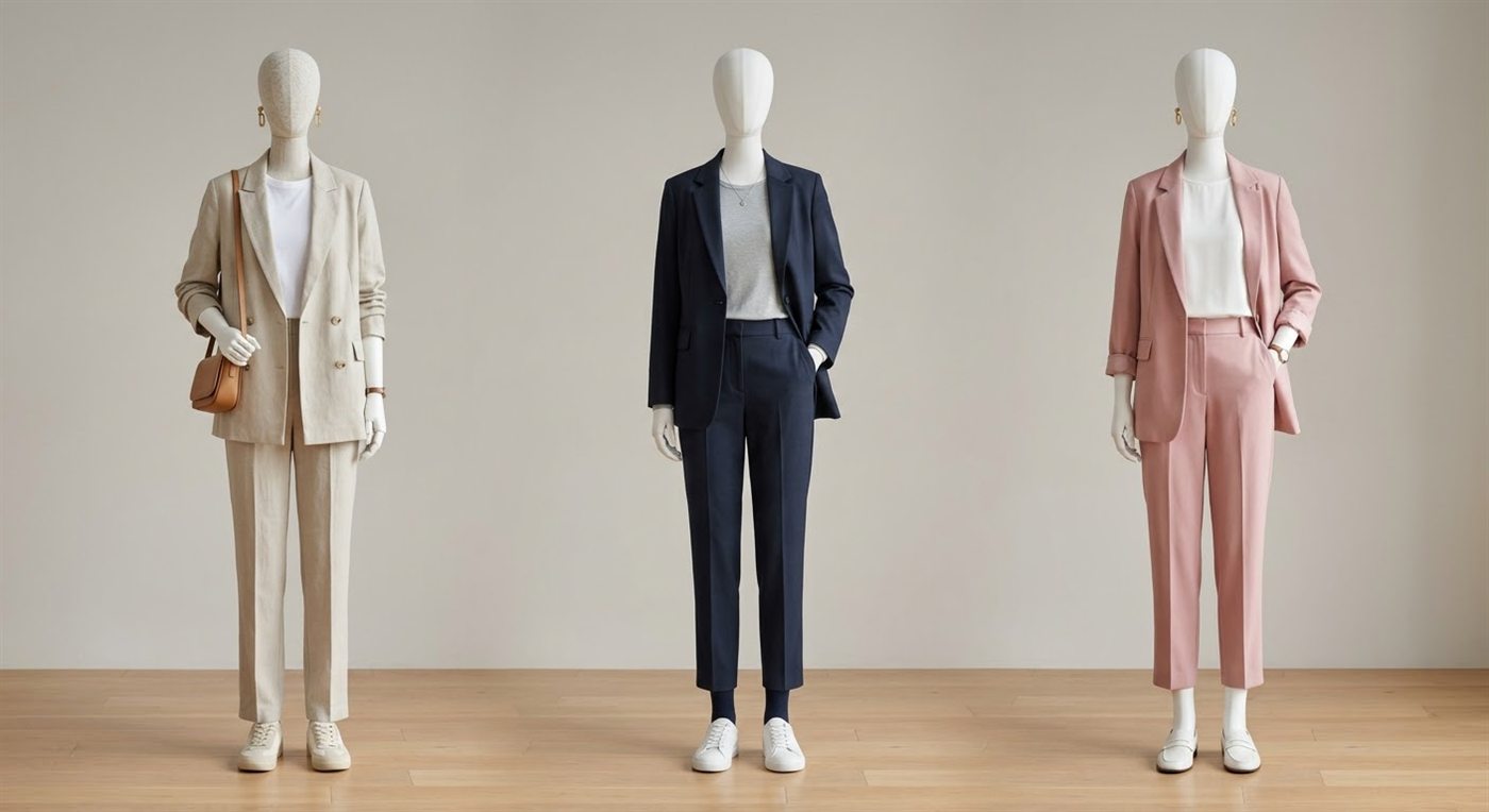 Tailored suiting colorways